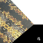 1/8" Realistic Metallic SnakeSkin Pattern Acrylic Sheet CMB PRESTIGE PATTERNS | P1149 - CMB Prestige Pattern