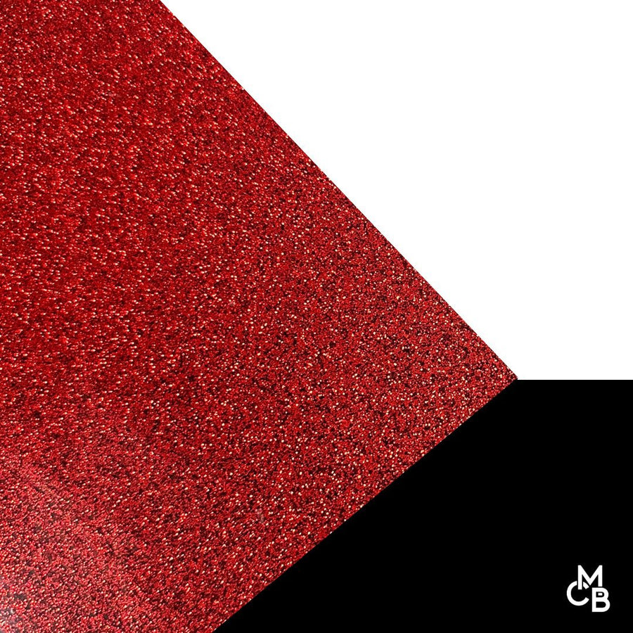 1/8" Red Glitter 2 Cast Acrylic Sheets (DISCONTINUED) - Acrylic Sheets