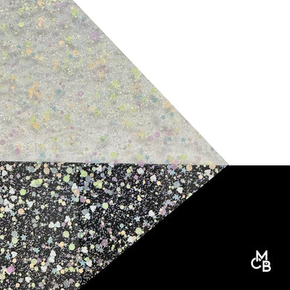 1/8" Rockabye Baby Pastel GlitterBlend Cast Acrylic Sheets - Acrylic Sheets