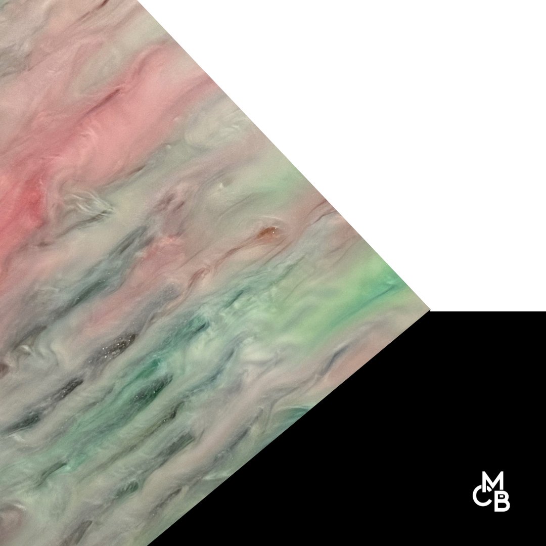 1/8" Rouge Revelry Marbled Glitter Cast Acrylic Sheets - Acrylic Sheets