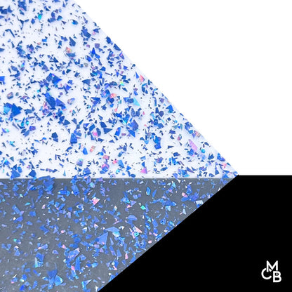 1/8" Royal Flake Glitter Cast Acrylic Sheets - Acrylic Sheets