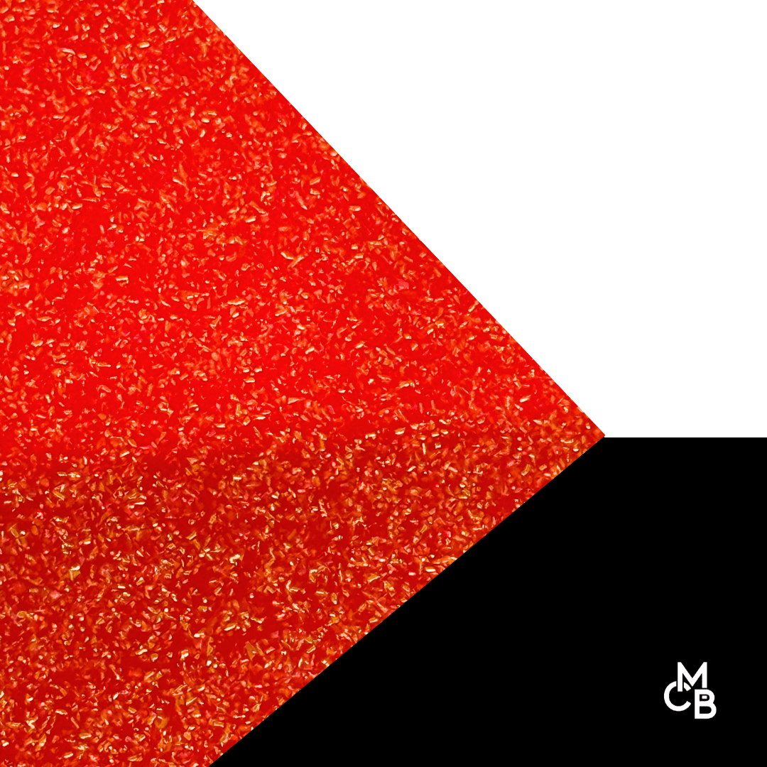 1/8" Ruby LusterPop Glitter Cast Acrylic Sheets - Acrylic Sheets