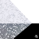 1/8" Silver Metallic Flakes Glitter Cast Acrylic Sheets - Acrylic Sheets