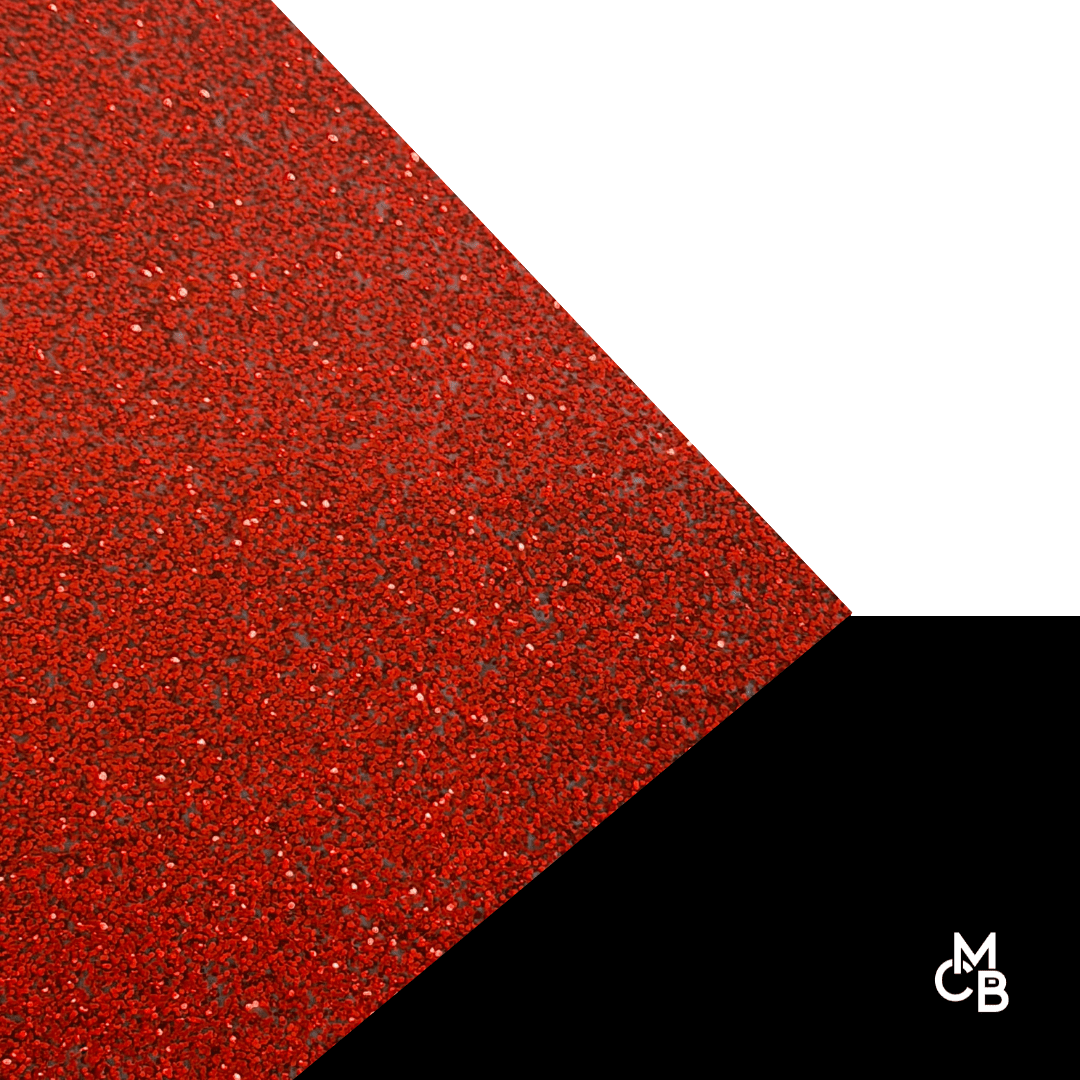 1/8" Sparkle Red Glitter Cast Acrylic Sheets | - Acrylic Sheets