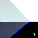 1/8" Transparent Edge Glow Blue Cast Acrylic Sheets - Acrylic Sheets