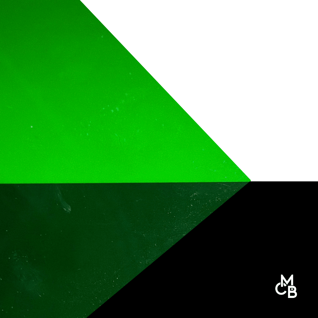 1/8" Transparent Green Cast Acrylic Sheets | 2092 Transparent - Acrylic Sheets