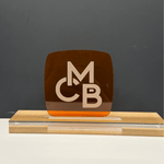 1/8" Transparent Tropical Orange Cast Acrylic Sheets - Acrylic Sheets