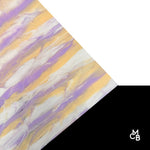 1/8" Vintage Violet Peach Paint Pour Cast Acrylic Sheets - Acrylic Sheets