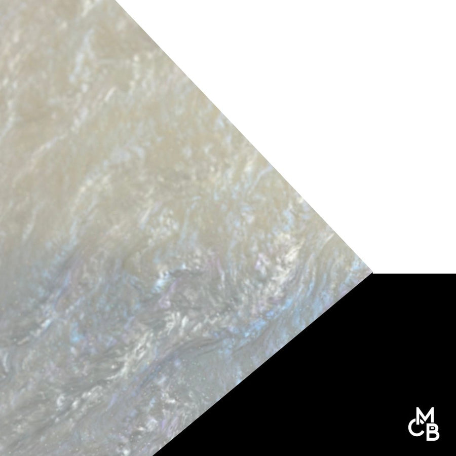 1/8" White Marbled Glitter Cast Acrylic Sheets - Acrylic Sheets