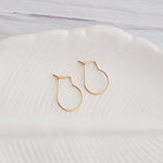 18mm Gold Stainless Steel Kidney Hook, 20 Pieces, Earring Hook 5 - 