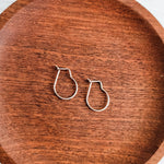 18mm Silver Stainless Steel Kidney Hook, 20 Pieces, Earring Hook 6 - 