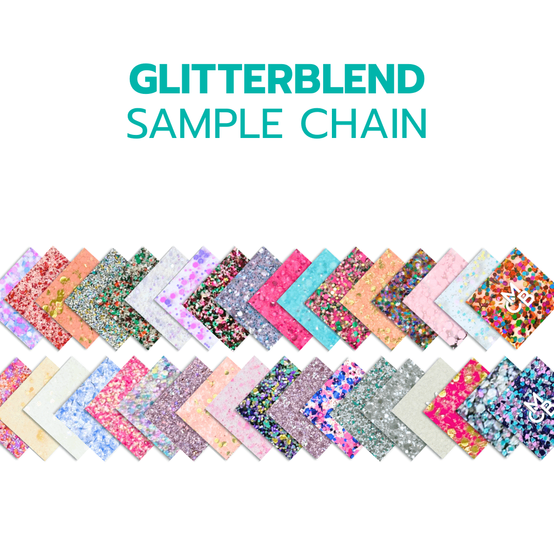 2" Sample Bundle - GlitterBlend Acrylic Sheets - Acrylic Sheet Bundles