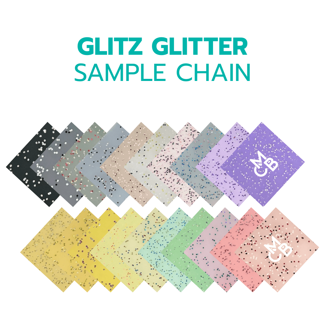 2" Sample Bundle - Glitz Acrylic Sheets - Acrylic Sheet Bundles