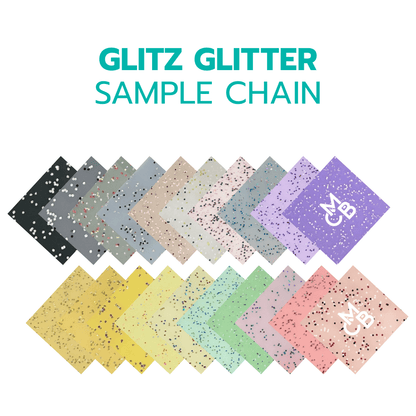 2" Sample Bundle - Glitz Acrylic Sheets - Acrylic Sheet Bundles