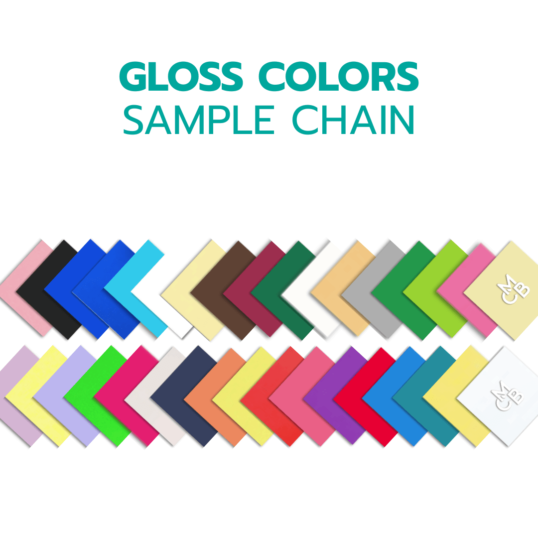 2" Sample Bundle - Gloss Color Acrylic Sheets - Acrylic Sheet Bundles