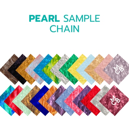 2" Sample Bundle - Pearl Acrylic Sheets - Acrylic Sheet Bundles