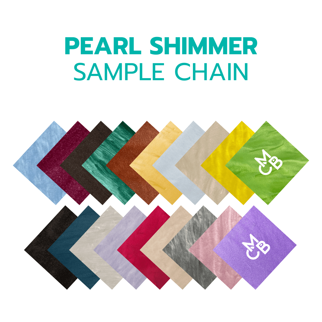 2" Sample Bundle - Pearl Shimmer Acrylic Sheets - Acrylic Sheet Bundles