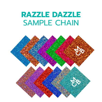 2" Sample Bundle - Razzle Dazzle Acrylic Sheets - Acrylic Sheet Bundles