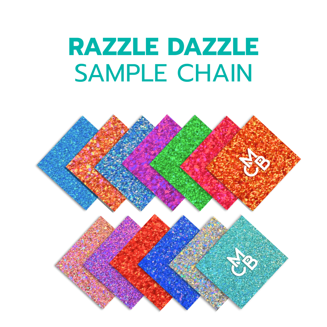 2" Sample Bundle - Razzle Dazzle Acrylic Sheets - Acrylic Sheet Bundles