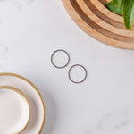 20mm Silver Stainless Steel Circle Linking Rings (Smooth), 10 Pieces, Connector 14 - 