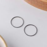 20mm Silver Stainless Steel Circle Linking Rings (Smooth), 10 Pieces, Connector 14 - 