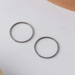30mm Silver Stainless Steel Circle Linking Rings (Smooth), 10 Pieces, Connector 22 - 
