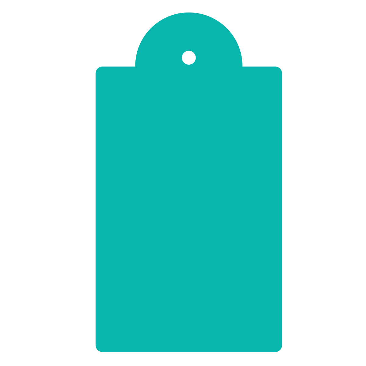 3.5" ACRYLIC BLANKS | GIFT TAG SHAPES | CUT TO SIZE ACRYLIC - Acrylic Blanks