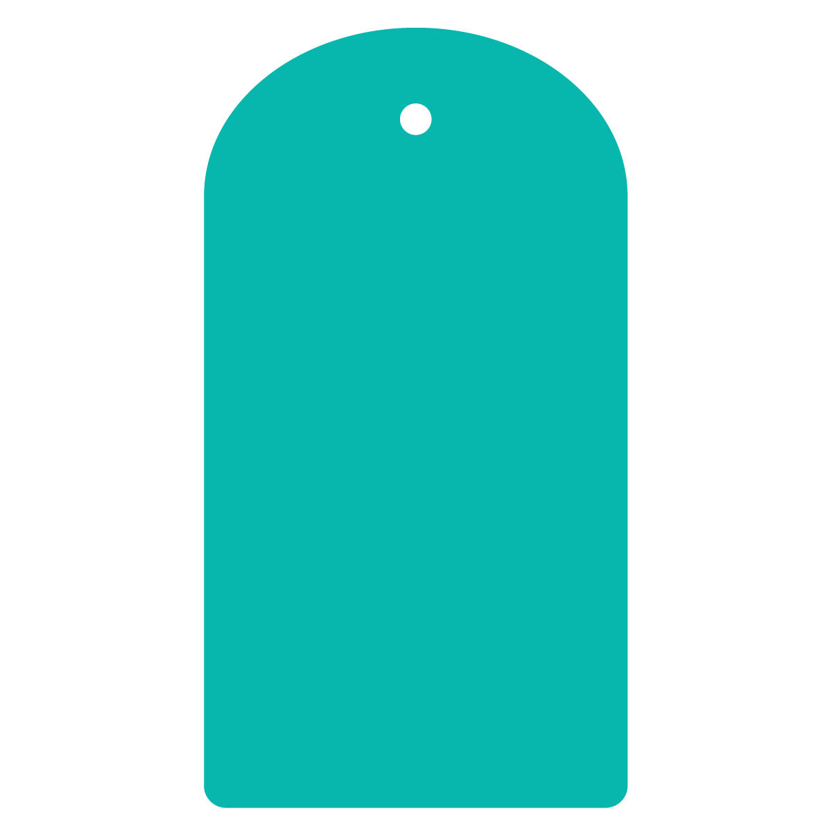3.5" ACRYLIC BLANKS | GIFT TAG SHAPES | CUT TO SIZE ACRYLIC - Acrylic Blanks