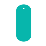 3.5" ACRYLIC BLANKS | GIFT TAG SHAPES | CUT TO SIZE ACRYLIC - Acrylic Blanks