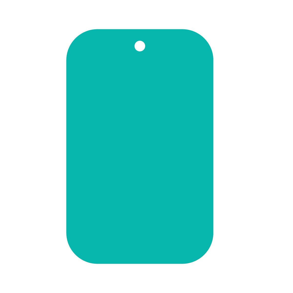 3.5" ACRYLIC BLANKS | GIFT TAG SHAPES | CUT TO SIZE ACRYLIC - Acrylic Blanks