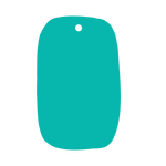 3.5" ACRYLIC BLANKS | GIFT TAG SHAPES | CUT TO SIZE ACRYLIC - Acrylic Blanks