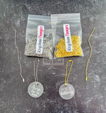 50 Ball & Chain Keychain Thingies - Keychain Clips