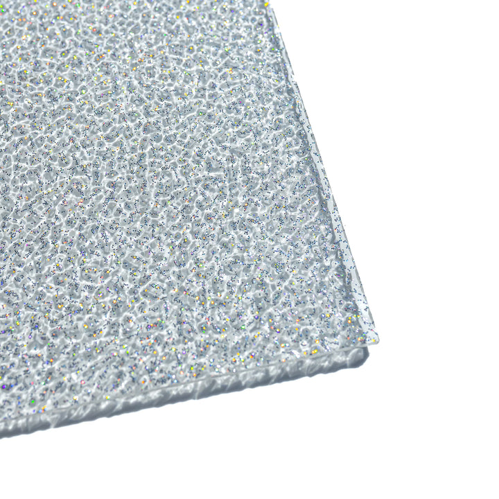 1/8" Textured Holographic Glitter Jellies Cast Acrylic Sheets