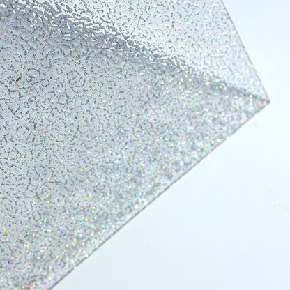 Textured Holographic Glitter Jellies Cast Acrylic Sheets - Glitter Acrylic Sheets