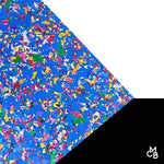5/32" Blue Chunky Flake Glitter Cast Acrylic Sheets - Acrylic Sheets