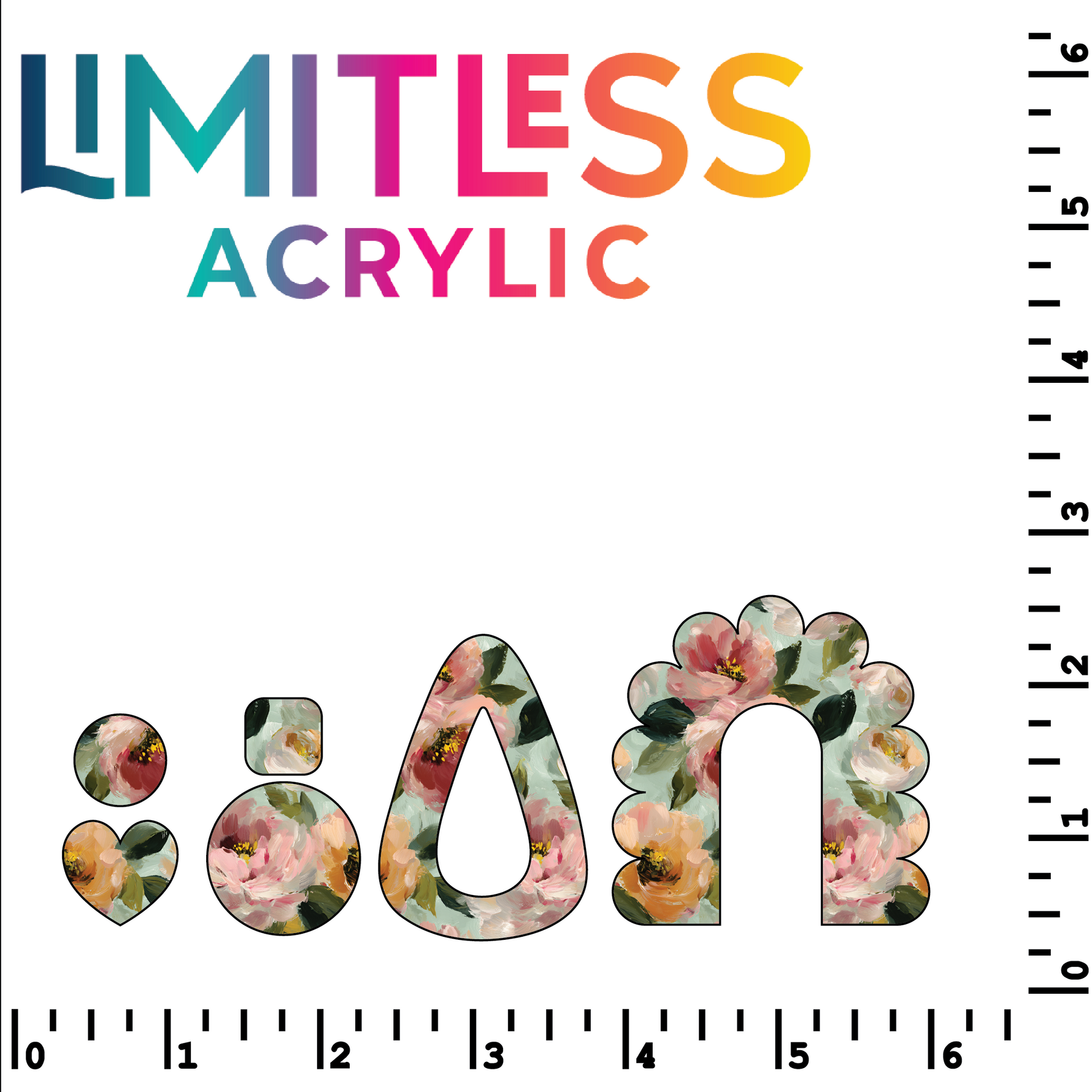 P1378 | Abstract Floral 01 Pattern Acrylic Sheets