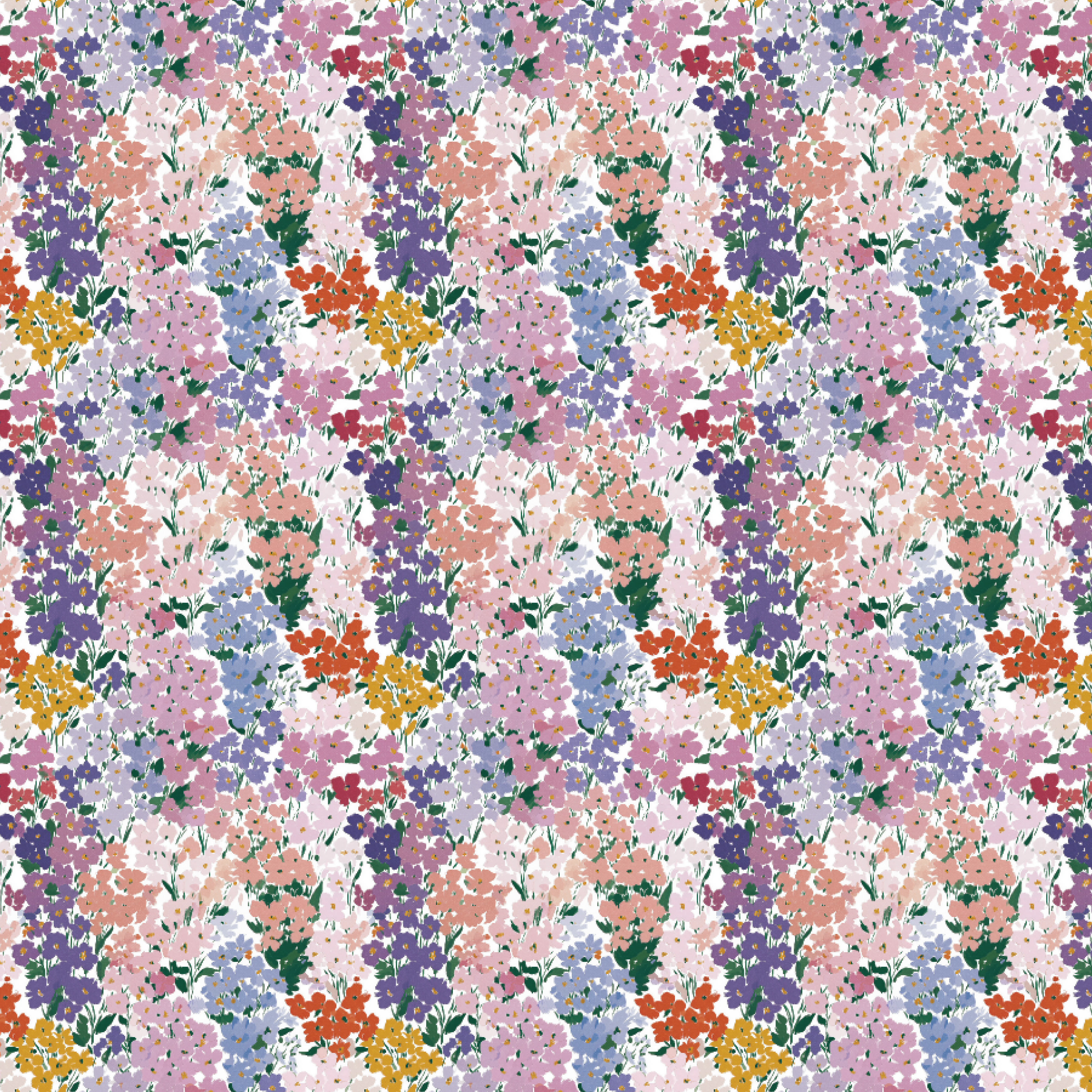 P1381 | Abstract Wildflowers Pattern Acrylic Sheets
