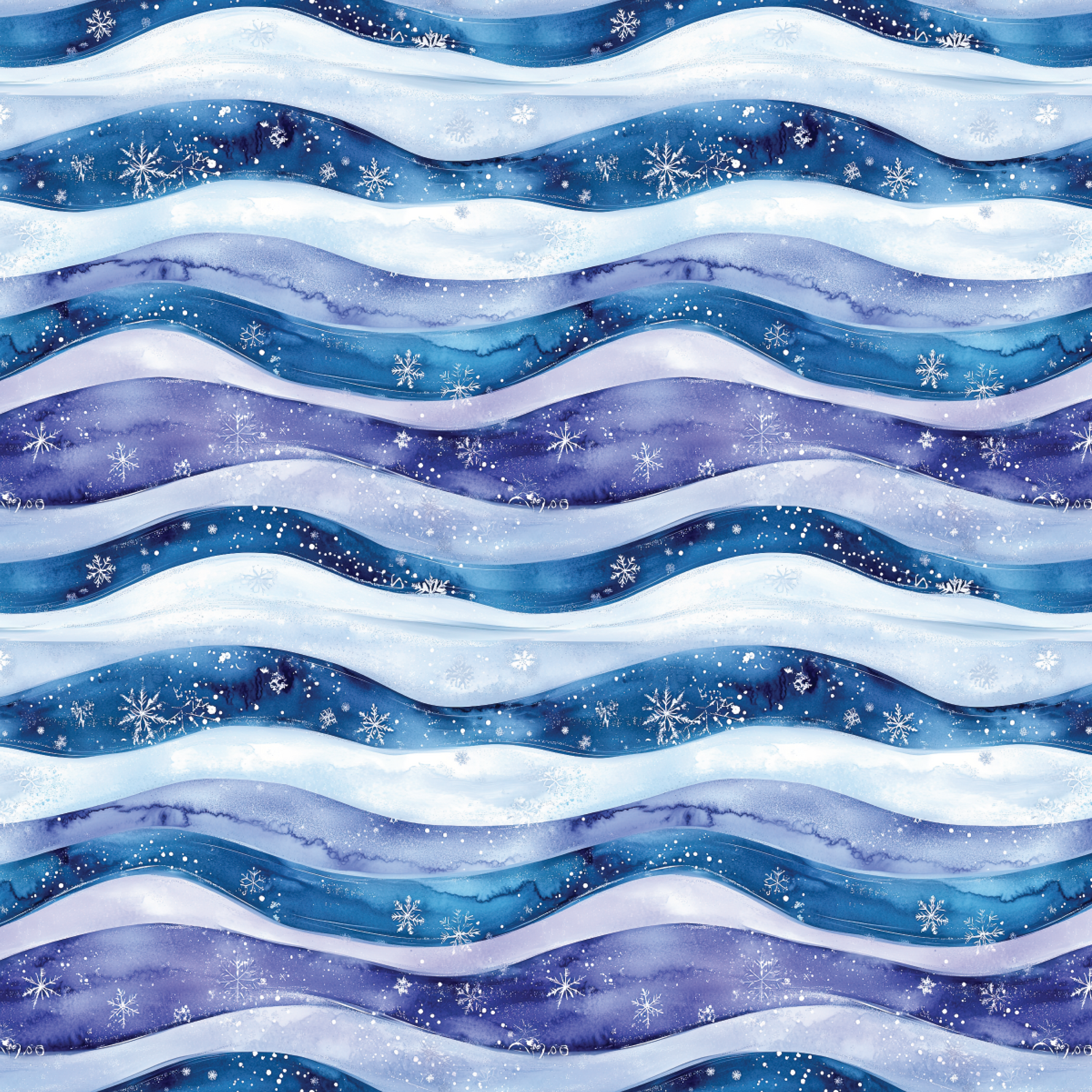 P1382 | Arctic Waves Pattern Acrylic Sheets