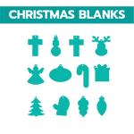ORNAMENT SHAPES | ACRYLIC BLANKS | CUT TO SIZE ACRYLIC | 3.5" 15 PACK