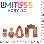 P1248 | Autumn Bricks Pattern Acrylic Sheets