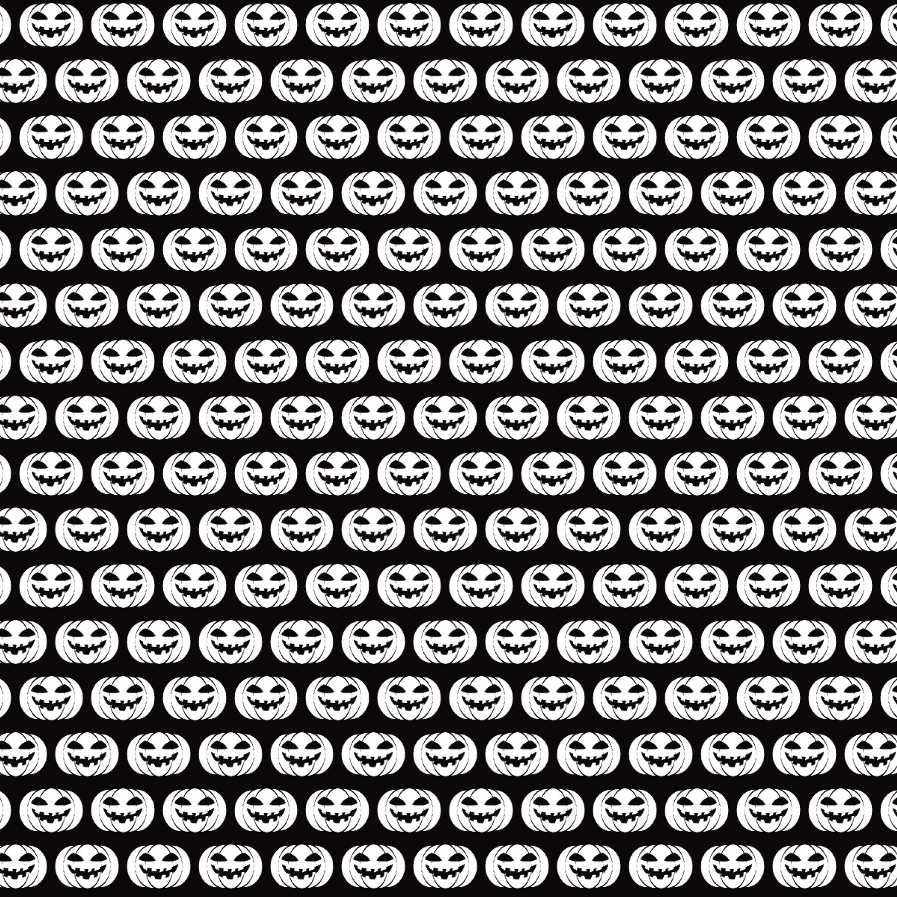P1276 | Black & White Pumpkins Pattern Acrylic Sheets