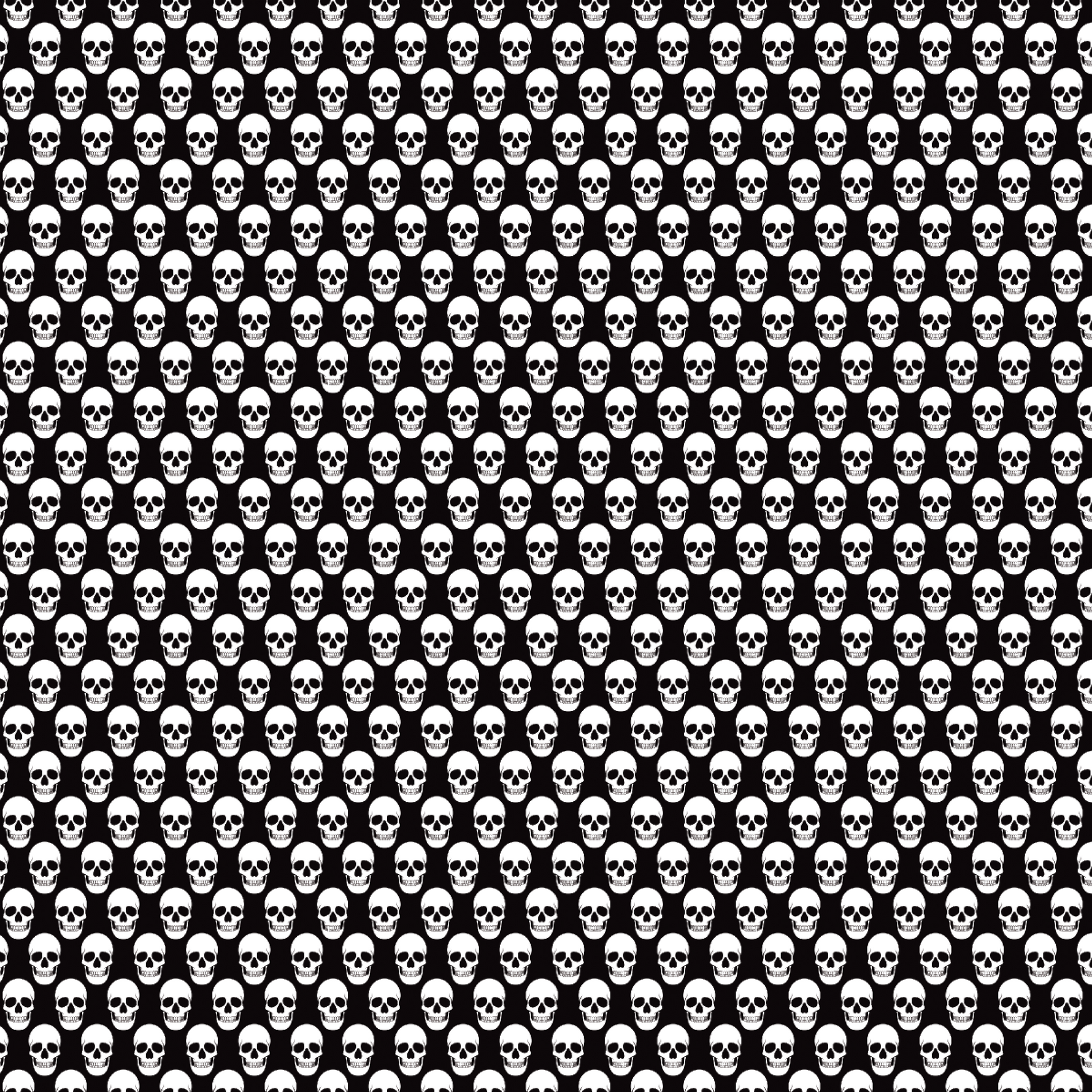P1278 | Black & White Skulls 2 Pattern Acrylic Sheets