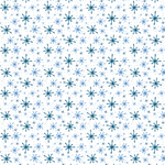 P0151 | Blue Snowflakes Pattern Acrylic Sheet