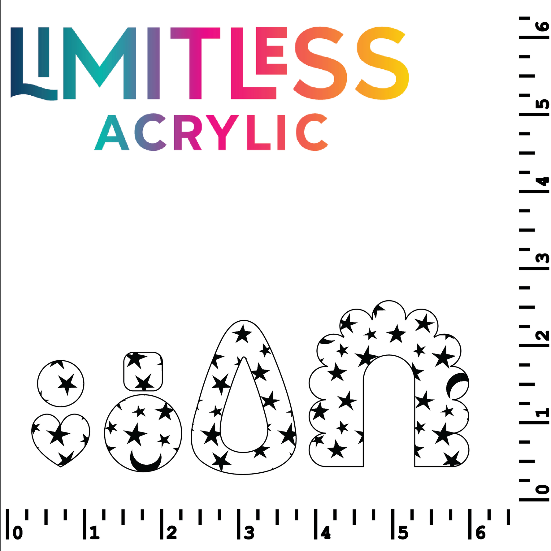 P1397 | Celestial 01 Pattern Acrylic Sheets