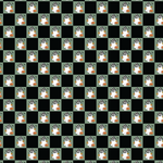 P1398 | Checkered Cowboy Ghosts Pattern Acrylic Sheets