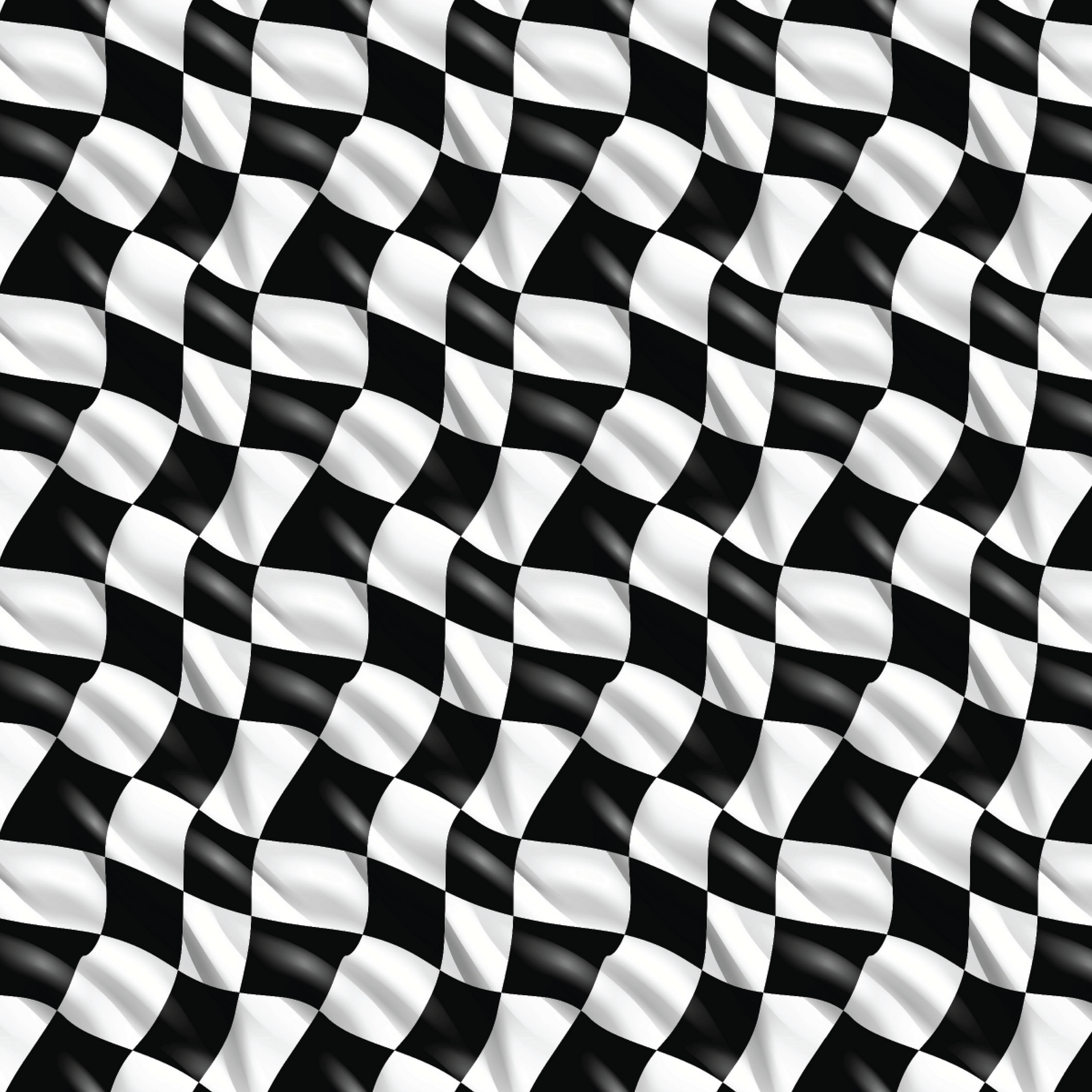 P1400 | Checkered Flag Pattern Acrylic Sheets