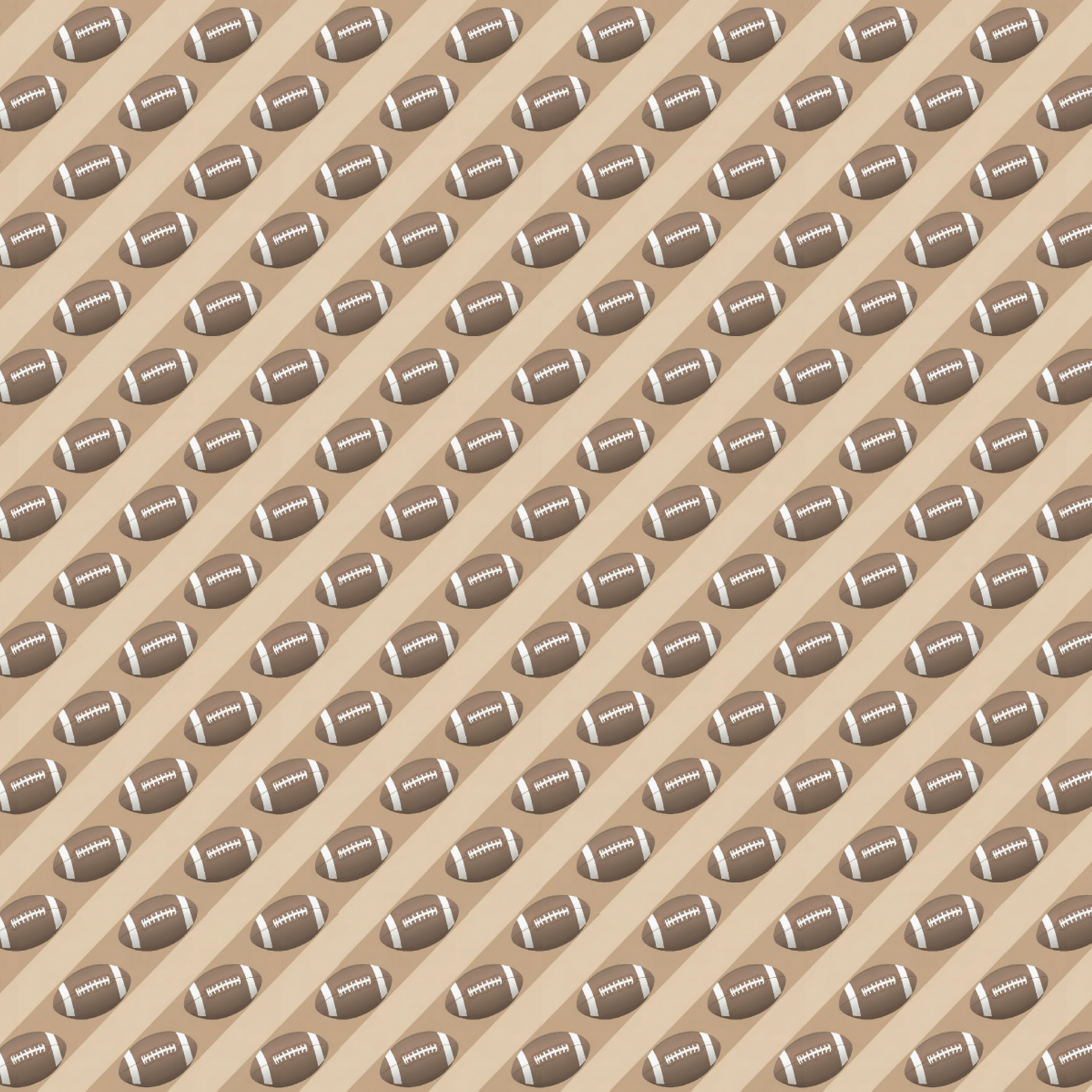 P1280 | Coquette Football Pattern Acrylic Sheets