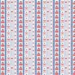 P1402 | Coquette July 4th Cherry Bow Pattern Acrylic Sheets