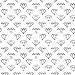 P1408 | Diamond Gems 1 Pattern Acrylic Sheets