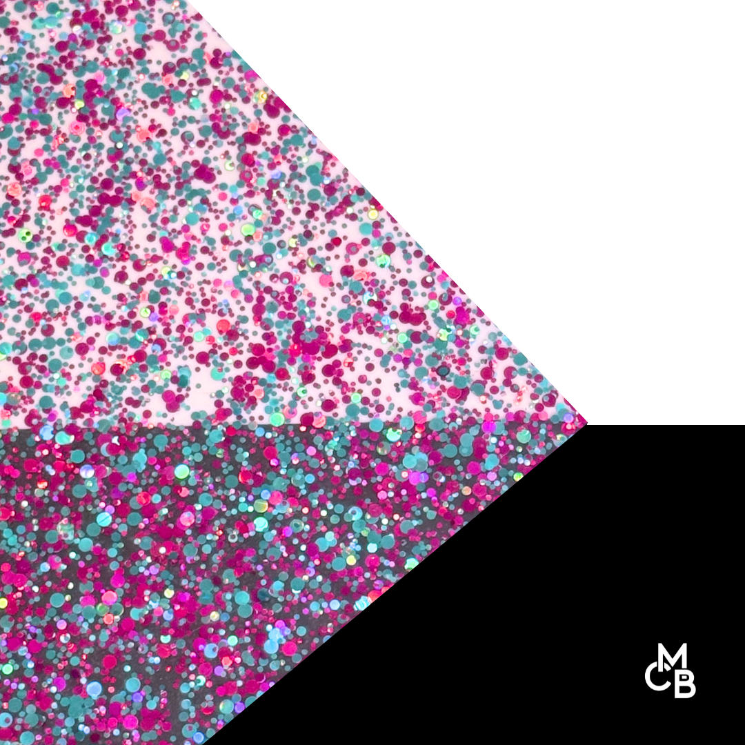 Fantasy Glitter Dots Glitter Acrylic Sheets - CMB Glitter Acrylic Sheets